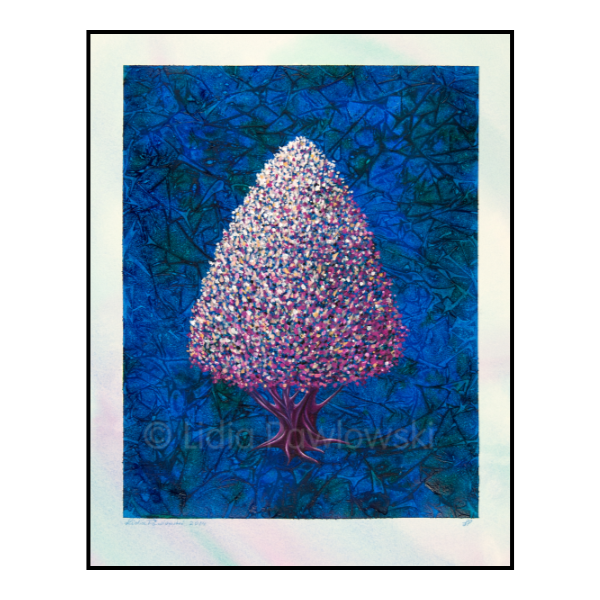 Mixed Media on Paper - Tree Dream series