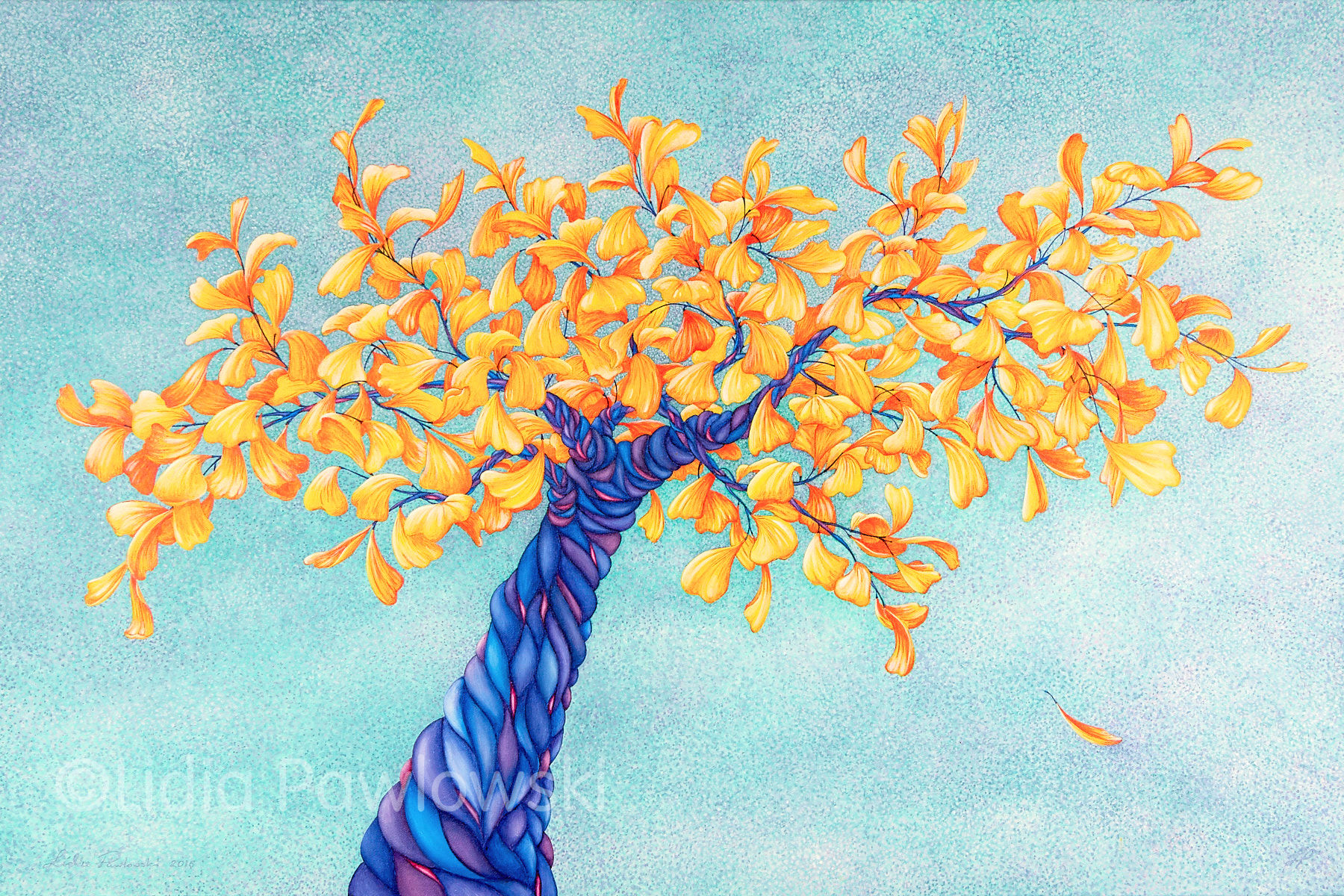 Acrylic on Canvas, Tree Dream Painting