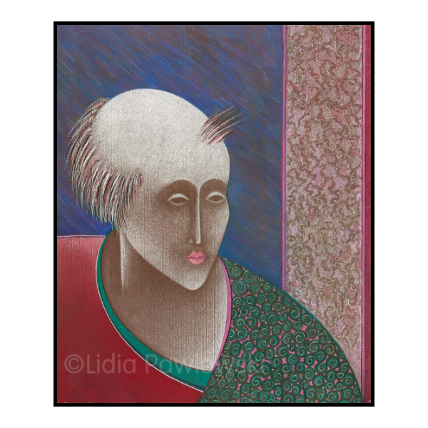 Pastels, Japanise Portrait