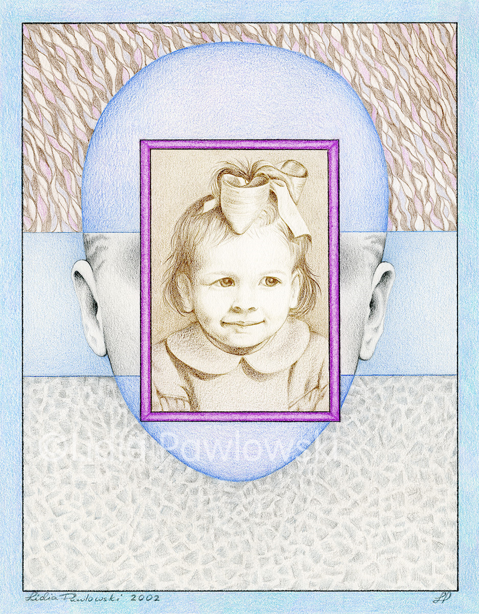 Soft Colored Pencils, Portrait, Dream Memory Source